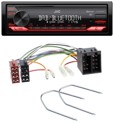 JVC Bluetooth USB DAB MP3 Autoradio für VW Passat B2/B3/B4 85-97 Golf 3 III 91-9 - Bild 1 von 4