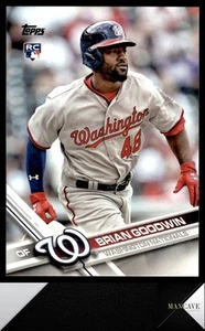 2017 Topps #289 Brian Goodwin Rookie Washington Nationals - Picture 1 of 2