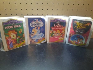 1995 VINTAGE LOT OF 4 McDonald's HAPPY MEAL TOY WALT DISNEY CLASSICS NIB - Picture 1 of 9
