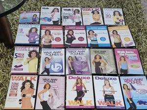Leslie Sansone 20 DVD lot - Just Walk, At Home, Away the Pounds, Slim Abs - Foto 1 di 8