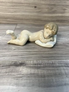 Vintage Lladro Porcelain Figurine Sleepy Time Child 06497 Figure - Picture 1 of 3