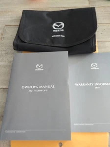 2021 Mazda CX-5 Owner’s Manual Set – OEM Factory Original with Case Free Ship - Picture 1 of 4