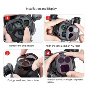 Robust Filter Kit for DJI For Mavic 4 Pro Optimize Your Aerial Photography Gear - Picture 1 of 12