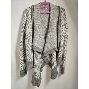 Abercrombie & Fitch Damen Boho vorne offen Wollmischung Cardigan Pullover - XS/S - Bild 1 von 14