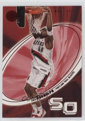 2004-05 E-XL Essential Credentials Future /83 Zach Randolph #25 - Image 1 of 2