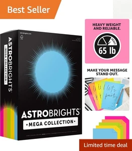 Hochwertiger 5-farbiger Karton - 320 Blatt, säurefrei, 8,5" x 11" für Handwerker - Bild 1 von 7