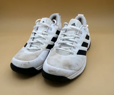 Adidas Mens Game Spec Sneaker | White And Black | Size 9 | Tennis Shoes | FX3651 - Image 1 of 4