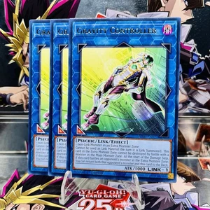 3x Yugioh Playset Gravity Controller JUSH-EN027 Rare 1st Ed Near Mint - Picture 1 of 1