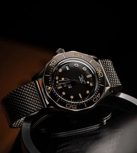 NEU Rogue Tan Titanium Diver NTTD Mr Wolf Uhr Mods - Bild 1 von 15
