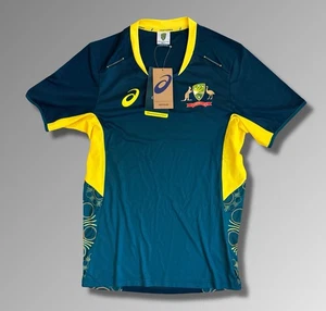 Camisa Cricket Australia Talla S | Licencia Oficial ASICS | Nueva Con Etiquetas - Imagen 1 de 7