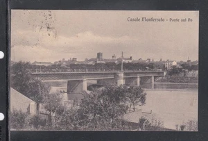 Cartolina Casale Monferrato Ponte sul Po AFD1604 - Picture 1 of 1