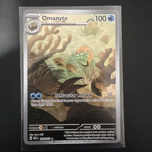 Omanyte 180/165 Sv: Scarlet & Violet 151 Holo - Bild 1 von 2