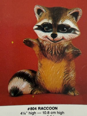 MOLDE DE CERÁMICA ALBERTA VINTAGE #804 MAPACHE Foto 1 de 4