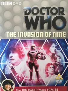 DOCTOR WHO - The Invasion Of Time 2 x DVD BBC AS NEW! Tom Baker UK Edition - Picture 1 of 2
