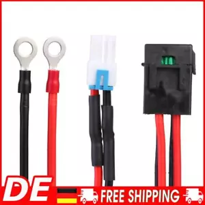 30A Sicherung 4Pin Kurzwellen-Netzteilkabel für ICOM IC7000 IC7600 FT-450 - Bild 1 von 12