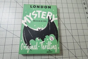 LONDON MYSTERY SELECTION #74 9/1967 RARE UK MYSTERY MAGAZINE - Foto 1 di 3