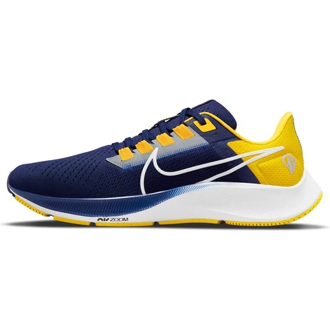 NEW 2021 Los Angeles Rams Nike Zoom Pegasus 38 Running Shoes Unisex NWT Cover