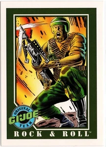 Impel G.I. Joe Series 1 Trading Card #45 • Rock & Roll • Hasbro 1991 ARAH - Imagen 1 de 2