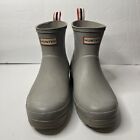 Hunter Original Play Short Waterproof Rain Boots, Gray, Size UK 6, US 8, EU 39