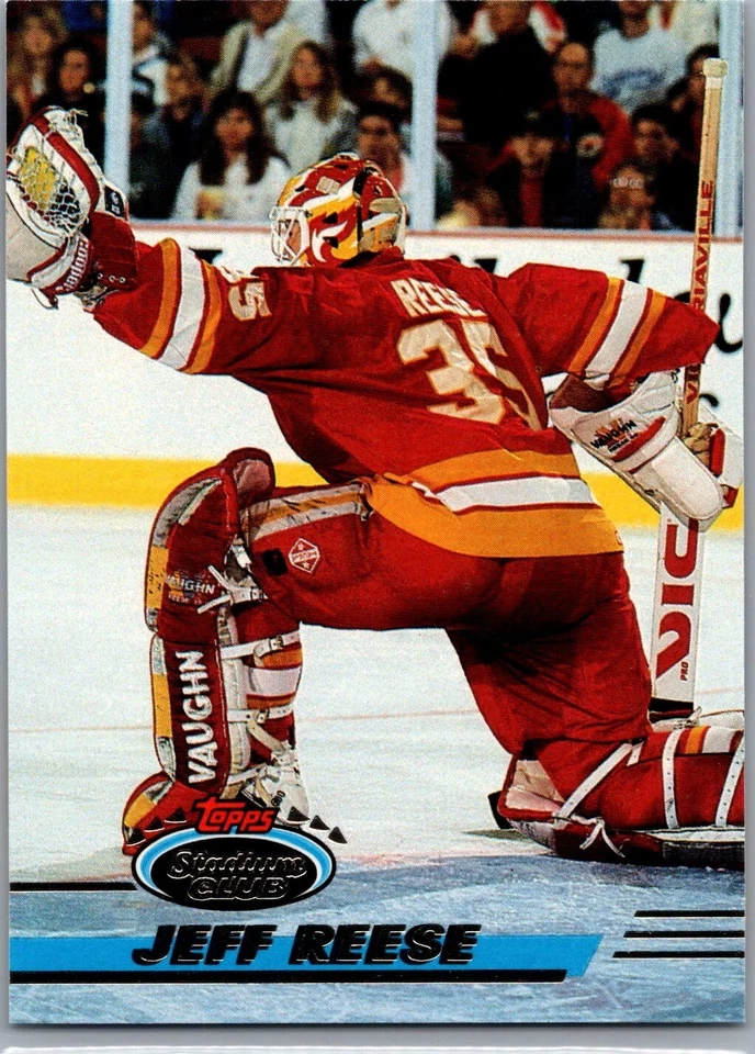 1993-94 Topps Stadium Club Hockey - #22 Jeff Reese - Image 1 of 2