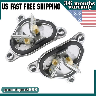 For BMW 2 Series F23 F22 F87 M2 LCI 2018-2021 Yellow Angel Eyes DRL LED Modules - Image 1 of 4