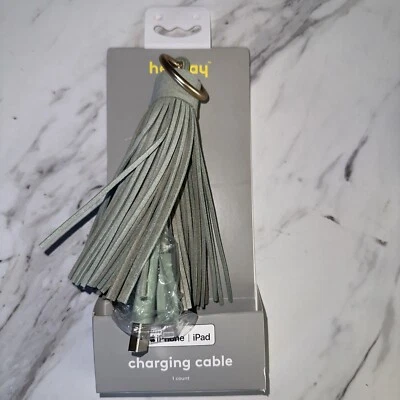 heyday USB Tassel Keychain Cable. DC 5V/3a Output. New In Box. - Image 1 of 3