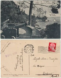 TRIESTE - MIRAMARE - VIAGG. 1930 -44270- - Picture 1 of 1