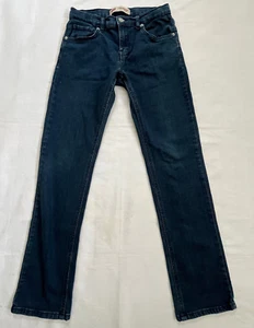 Levis 511 Performance Slim Jeans Boys 16 Reg 28 X 30 Dark Wash Stretch EC - Picture 1 of 12