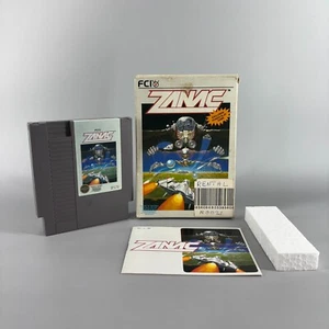 Zanac (NES, Nintendo Entertainment System, 1987) con caja y manual - probado - Imagen 1 de 6