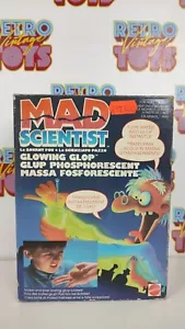 MAD SCIENTIST GLOWING GLOP MATTEL VINTAGE 1986 SAVANT FOU 4320 Scienziato Pazzo - Picture 1 of 8