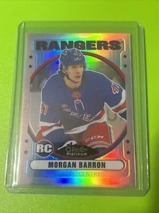 2021-22 UD OPC Platinum Retro Rainbow R-88 Morgan Barron Rangers - Picture 1 of 2