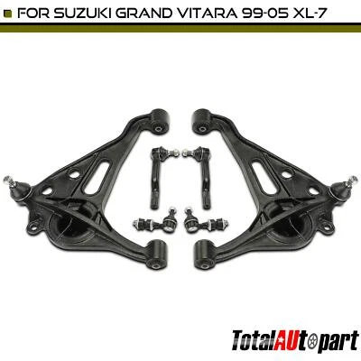 6x Control Arm w/ Ball Joint Sway Bar Tie Rod End for Suzuki Grand Vitara 99-05 - Image 1 of 4