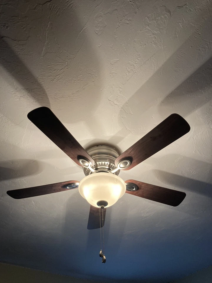 44 INCH HARBOR BREEZE MAYFIELD FLUSHMOUTED CEILING FAN - Image 1 of 4
