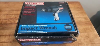 Chave de impacto Craftsman 875.185820 ar pneumático resistente 3/4" feita no Japão - Imagem 1 de 4