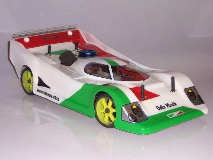0408 - Carrozzeria Body RC scala 1/10 PORSCHE 962 - RALLY touring + ALETTONE - Immagine 1 di 1