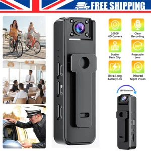 Body Camera 1080P Pocket Video Audio Portable Police Recorder Night Vision Cam - Picture 1 of 12
