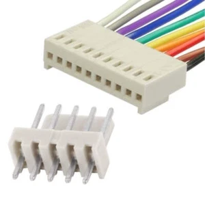 140-tlg Platinen-Steckverbinder-Set 2/3/4/5/6/8/10-polig Stiftleisten/Kabel 180° - Bild 1 von 6