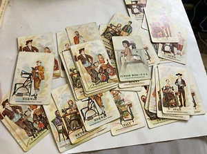1964 Singer Sewing Company, 38 Repliken von 1893 Singer Werbekarten. Expo - Bild 1 von 15