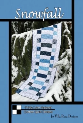 Snowfall Table Runner Quilting Pattern - Image 1 of 2