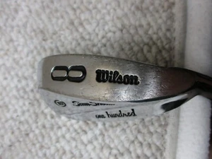 /Wilson One Hundred "Sam Snead" #8 Iron - Right Hand - Men's - Steel Shaft - Picture 1 of 12