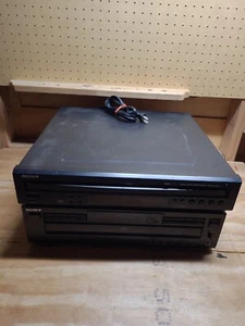 2 Cambiadores de CD (DVD) 5 DISCOS que no funcionan Sony CDP-C225 y Onkyo DV-CP701 PARA REPUESTOS - Imagen 1 de 12