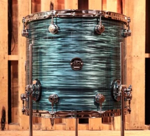 DW Performance Turquoise Oyster Floor Tom - 14x16 - Picture 1 of 2