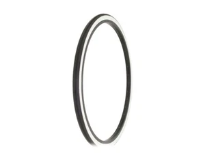 TIRE 26 X 1 3/8 BLACK/WHITE SIDE WALL ROAD BIKE BICYCLE SLICK STANDARD TIRE - Picture 1 of 1