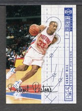 1994-95 Collector's Choice - Grant Hill Silver Signature #379