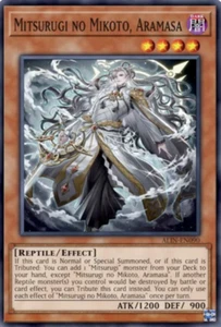 Mitsurugi no Mikoto, Aramasa ALIN-EN090 - Super Rare 1ère édition - PRÉCOMMANDE 5/2 - Photo 1 sur 1