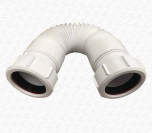 40mm 42mm 43mm Bath Shower Waste Pipe Repair Hose Flexible Coupling Quick Repair - Picture 1 of 6