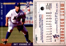 Matt Bouchard 2010 Grandstand St. Lucie Mets #NNO Card *AutographDen*