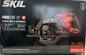 Skil CR5429B-20 PWRCORE 20 7-1/4" 2x20V Brushless Rear Handle Circular Saw New - Picture 1 of 6