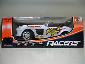 WEIDEY R/C RACERS CONVULSE RACING RADIO CONTROL CAR WITH WORKING HEADLIGHTS - Picture 1 of 4