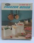 Vintage Kordite Quart Size Freze Freezer Boxes 25 Ct New In Original Package NOS